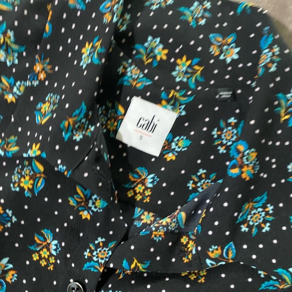 CAbi-Whimsy-Sleeveless-Blouse-Style-3440 S - Picture 3 of 3